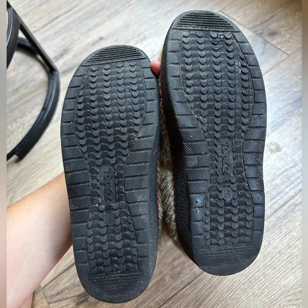 Norwegian Sámi Topaz Seal Fur Winter Boots Size 36 (US 5.5) Scandinavian Folk - Picture 14 of 16